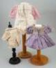 Three good 1890s style dolls dresses, - 2