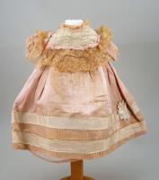 A good French Bebe dolls dress, circa 1880,