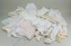 A good selection of white cotton dolls dresses, christening gowns and underclothes, - 3