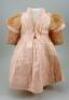 Beautiful pink silk dress for Jumeau Bebe, French circa 1890, - 2