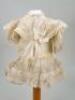 A good cream silk and lace dress for French Bebe, circa 1890, - 2