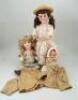 Recknagel 121 bisque head baby doll, German circa 1910,