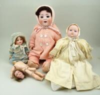 A.B.G 1352 bisque head baby doll, German circa 1910,