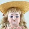 All original J.D Kestner 189 bisque head doll, German circa 1900, - 2