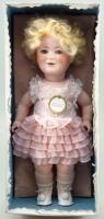 Boxed all original Schoenau & Hoffmeister Princess Elizabeth bisque head doll, circa 1929,