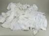 A good selection of white cotton dolls dresses and underclothes, - 2