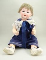 Large A.M 327 bisque head baby doll, German circa 1915,