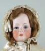 A good Bahr & Proschild 2072 Character doll on Toddler body, German circa 1910, - 2