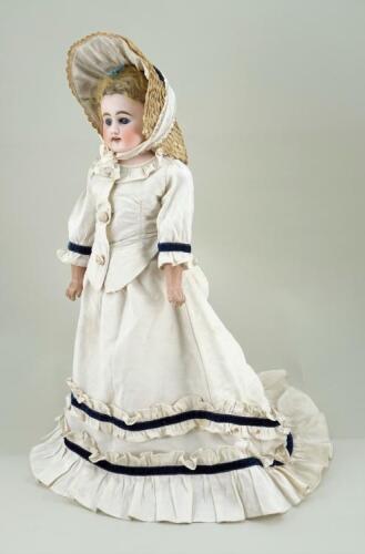 Scarce Armand Marseille mould 3097 bisque shoulder head doll, German circa 1905,