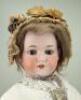 Large A.M 390 bisque head doll, German circa 1910, - 2