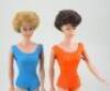 Two boxed Mattel Barbie 850 Bubble Cut dolls, 1962/63, - 2