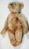 Early good light brown mohair Steiff Teddy bear, German circa 1909, - 5