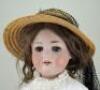 A.M 390 bisque head doll, German circa 1915, - 2