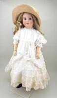 Large Schoenau & Hoffmeister 914 bisque head doll, German circa 1915,