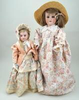 Schoenau & Hoffmeister 1909 bisque head doll, German circa 1915,