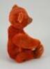 A rare early red mohair Teddy bear, German circa 1910, - 2