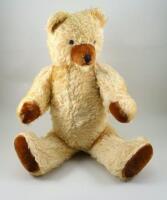 A golden mohair Teddy Bear, Austrian 1950s,