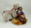 Three Steiff soft toys including Snobby the Poodle, 1950s, - 2