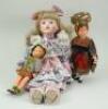 Three Steiff soft toys including Snobby the Poodle, 1950s, - 3