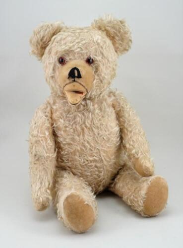 A golden mohair Hermann & Co Teddy Bear, German 1950s,