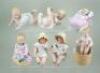 Collection of German bisque Baby figurines, circa 1910/20, - 2