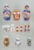 Collection of various bisque, glazed figurines, vases and ornaments, various dates, - 3