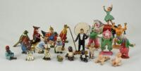 Lead Circus figures, Britians Cococubs and other lead figures,