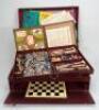 Large boxed French Games Compendium, - 2