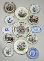 Collection of Victorian miniature Children’s ceramic plates,