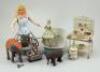 Lehmann c/w Waltzing Doll and other tinplate,