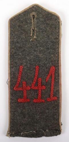 Imperial German 441st Infantry Regiment M-15 Shoulder Strap