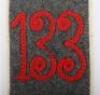 Imperial German 133rd (9th Royal Saxon) Infantry Regiment M-15 Shoulder Strap - 2