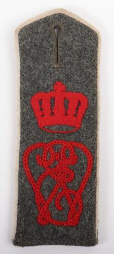 WW1 German Infanterie-Regiment Grossherzog von Sachsen (5. Thuringisches) Nr 94 M-15 Shoulder Strap