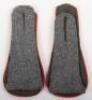 Rare Matched Pair of WW1 German Thuringisches Uhlan-Regiment Nr 6 Shoulder Straps - 6