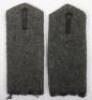 Matched Pair of WW1 German Koniglich Sachsisches 1. Train-Abteilung Nr 12 Shoulder Straps - 4