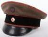 WW1 German M-1910 Hessen / Bremen Artillery & Technical Troops Officers Peaked Cap - 4