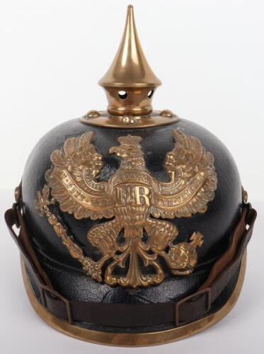 WW1 German Prussian Other Ranks Souvenired Pickelhaube