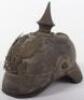 Barn Find Prussian Landwehr-Infanterie Regiment Nr 26 Pickelhaube - 4