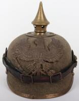 WW1 German Prussian Ersatz Other Ranks Pickelhaube