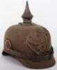 WW1 German Prussian Ersatz Other Ranks Pickelhaube - 4