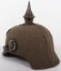 Scarce Variation WW1 German Prussian Ersatz Pickelhaube - 6