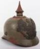 Prussian Steel Ersatz Pickelhaube Regimentally Marked to Infantry Regiment Nr 13 (1.Westfalisches) - 4