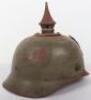 Prussian Steel Ersatz Pickelhaube Regimentally Marked to Infantry Regiment Nr 13 (1.Westfalisches) - 5