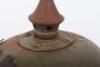 Prussian Steel Ersatz Pickelhaube Regimentally Marked to Infantry Regiment Nr 13 (1.Westfalisches) - 8