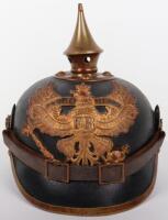 Imperial German Pickelhaube 1.Nassauishes Infanterie-Regiment Nr 87