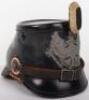 Scarce WW1 German Prussian Jager-Battalion Nr 10 (Hannoverishes) Other Ranks Shako - 4