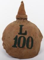 Saxon Reserve Regiment 100 Enlisted Mans Pickelhaube with Original Numbered Trench Cover