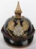 Imperial German Oldenburg Infantry Regiment Nr 91 Battle Damaged Pickelhaube