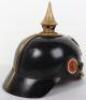 Imperial German Oldenburg Infantry Regiment Nr 91 Battle Damaged Pickelhaube - 6