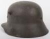 WW1 German M-16 “Long Bill” Variation Steel Combat Helmet - 4